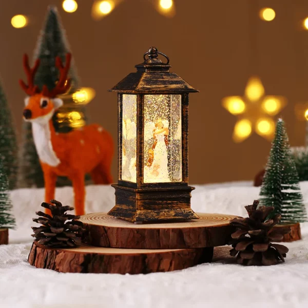 Snježna kugla Božićni ukrasi lampiona