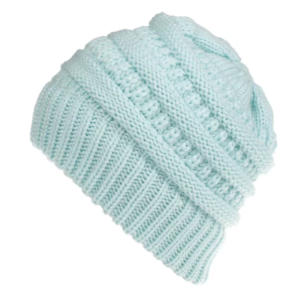 Rọti Knit Ponytail Beanie