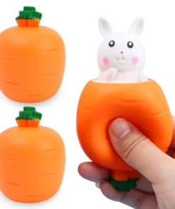 Squeeze Toy Carrot Doll