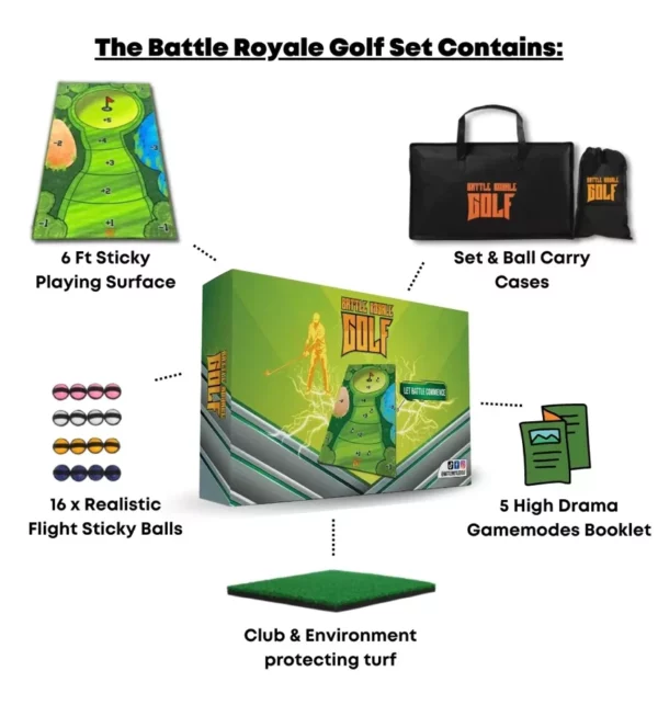 Il set da golf Battle Royale