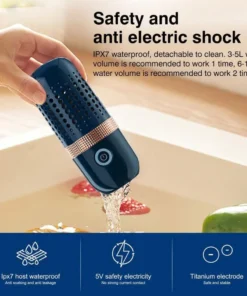 USB Rechargeable Wireless Food Purifier