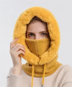 Warm Knitted Windbreaker Hat for Winter