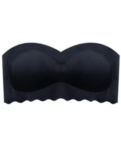 Women Plus Size Sexy Strapless Invisible Push Up Bras