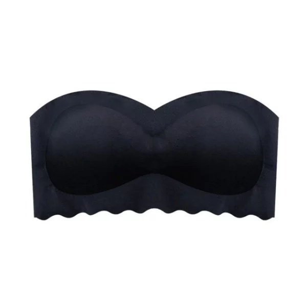 Dumarka Plus Size Sexy Strapless Invisible Push Up Bras