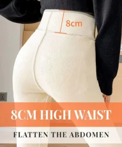 Womens Fashionable Thermal Cashmere Slim Pants