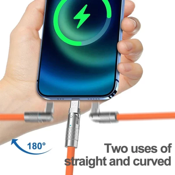 180° Nagtuyok nga Fast Charge Cable