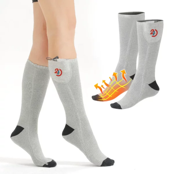 24H7WARM Detoxify Electric Heated Graphene Socks