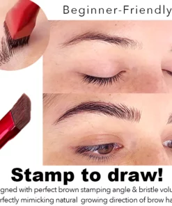 4D Hair Stroke Ultra-Thin Brow Brush