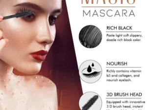 4D Waterproof Silk Fiber Thick Lengthening Mascara