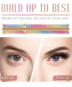 4D Waterproof Silk Fiber Thick Lengthening Mascara