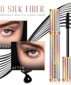 4D Waterproof Silk Fiber Thick Lengthening Mascara