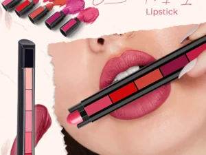 5 Color Velvet Matte Compact Lipstick