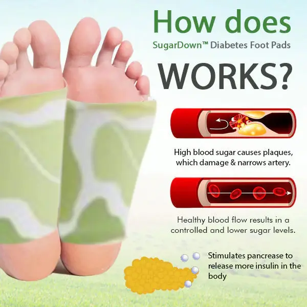 ANLOMARE™ Cuscinetti per i piedi per ridurre la glucosio nel sangue e i grassi