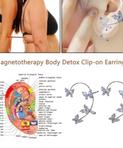 Beautification™ Magnetotherapy Body Detox Clip-On Earrings