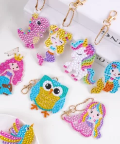 Beginners 24 PCS 5D DIY Diamond Painting Stickers Kits