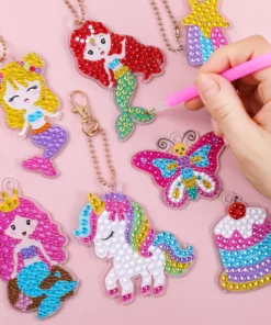 Beginners 24 PCS 5D DIY Diamond Painting Stickers Kits