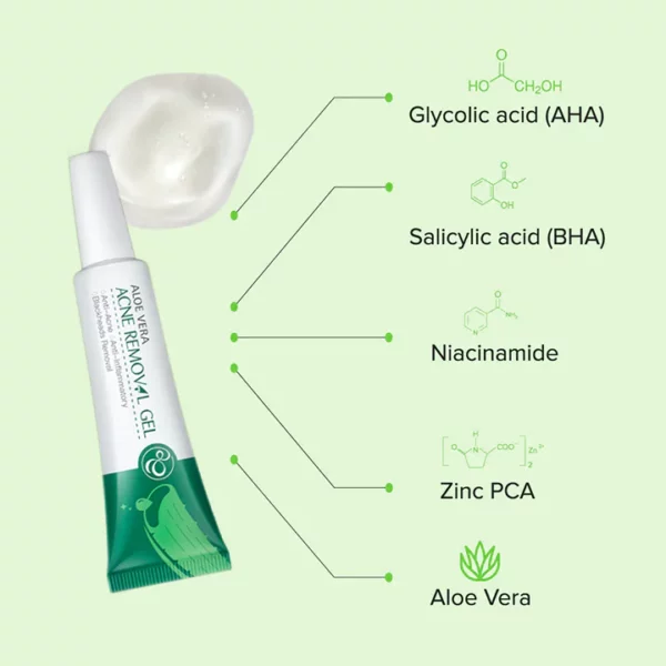 Gel-sérum anti-acné à l'aloe vera BioLap™
