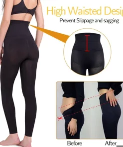 BodyShaper Compression LeatherLegging Pants