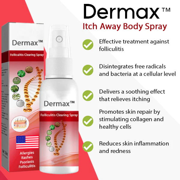 Dermax™ sprej za čišćenje folikulitisa