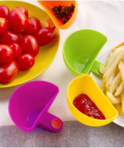 Dip Clip Bowl Plate Holder（4 Pcs/Set）