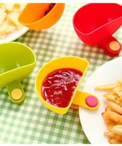 Dip Clip Bowl Plate Holder（4 Pcs/Set）