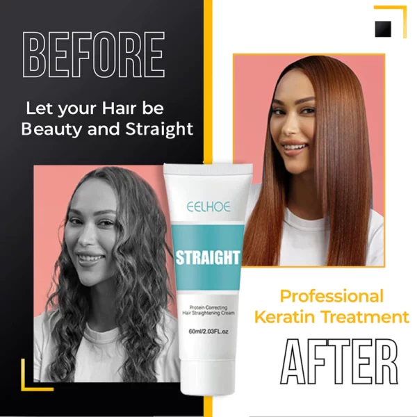 EELHOE Keratin Gyaran Gashi Madaidaicin Cream