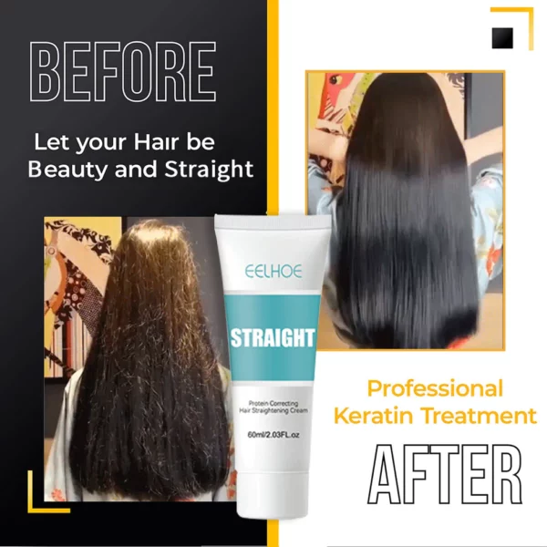 EELHOE Keratin Correcting Juukseid Sirgendav Kreem