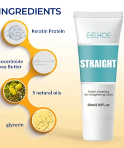 EELHOE Keratin Correcting Hair Straightening Cream