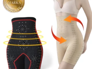 Far Infrared Negative Oxygen Ion Fat Burning Tummy Control Detox Bodysuit Briefs
