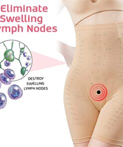 Far Infrared Negative Oxygen Ion Fat Burning Tummy Control Detox Bodysuit Briefs