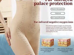 Far Infrared Negative Oxygen Ion Fat Burning Tummy Control Detox Bodysuit Briefs