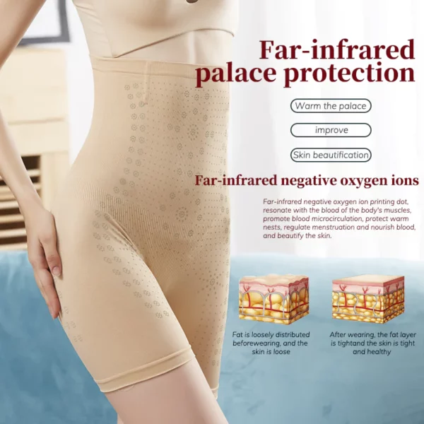 Far Infrared Negative Oxygen Ion Fat Burning Tummy Control & Detox Bodysuit