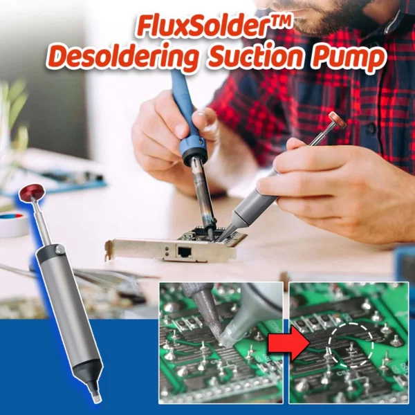 FluxSolder™ Desoldering Suction Pump