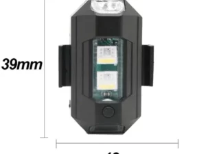 GF GOLDEN FOX Motorcycle Bike Helmet LED Lamp