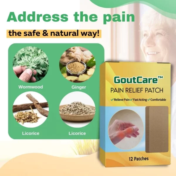 Patch anti-douleur GoutCare™