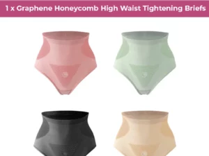 Graphene Honeycomb High Waist Tightening Briefs