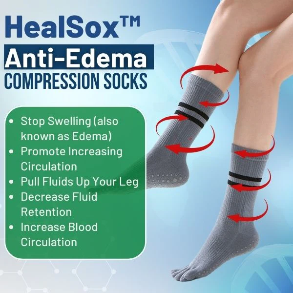 Medias de compresión antiedema HealSox™