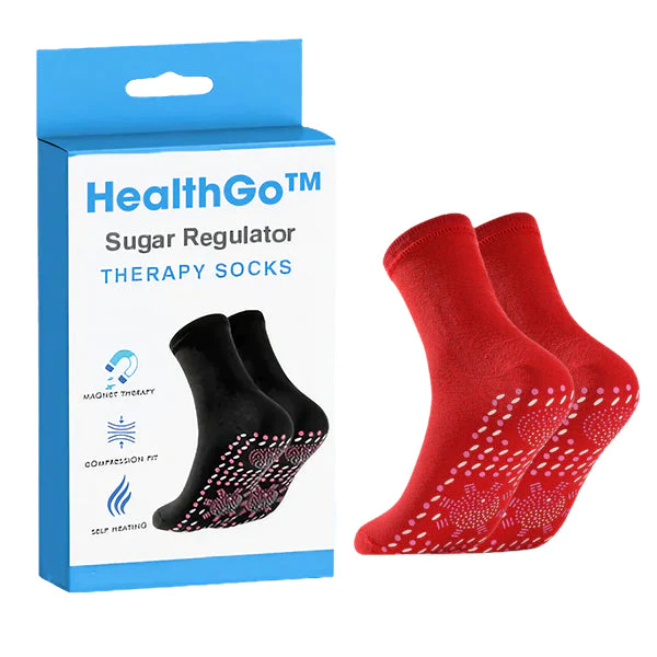 HealthGo™ Чорапи за терапија со регулатор на шеќер