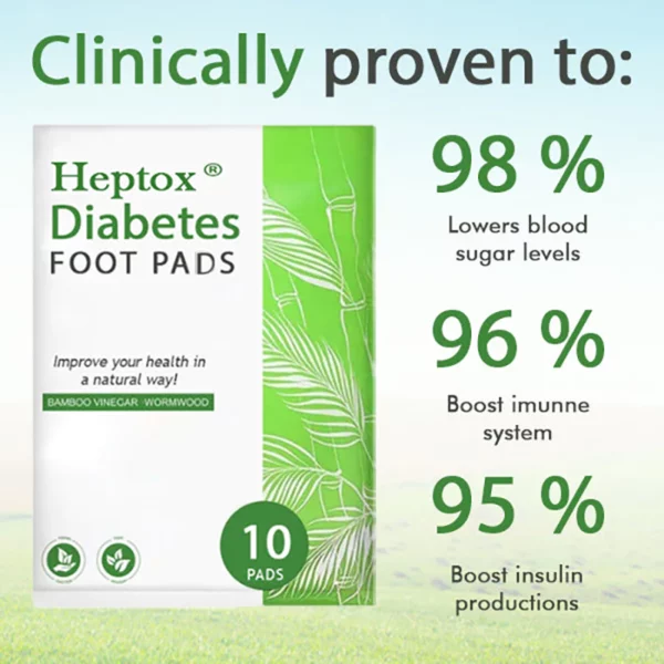 Heptox® ذیابیطس فٹ پیڈ