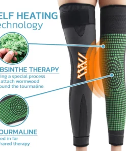 KNEECA Tourmaline Acupressure Self-Heating Shaping Knee Sleeve
