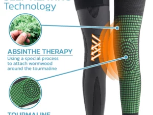 KNEECA Tourmaline Self-Heating Knee Sleeve