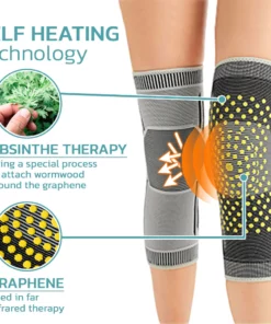 LEGBACK Graphene Acupressure Selfheating Knee Braces