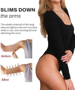 LadySlim LongSleeve SquareNeck Bodysuit