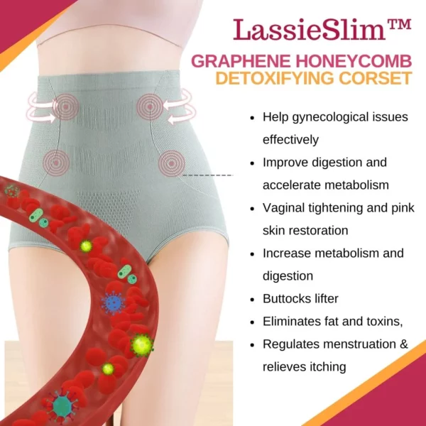 LassieSlim™ Graphene Honeycomb korzet za detoksikaciju