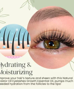 Latisse Natural Castor Oil Eyelashes Growth Essential Oil