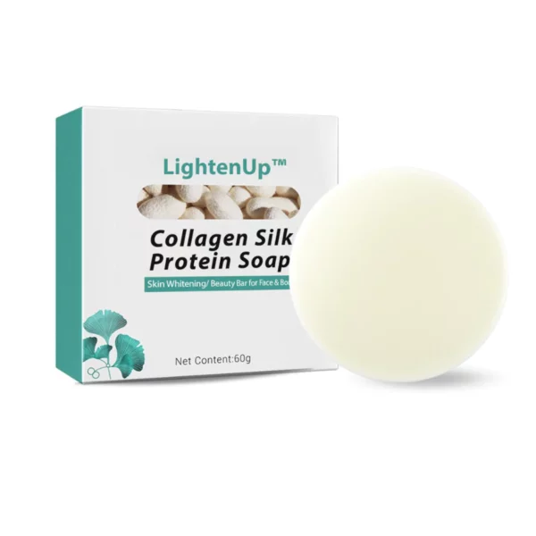 LightenUp™ kollagen silkeproteinsåpe