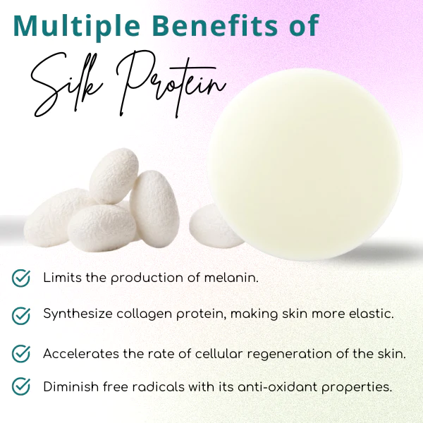 LightenUp™ kolagen sapun od proteina svile