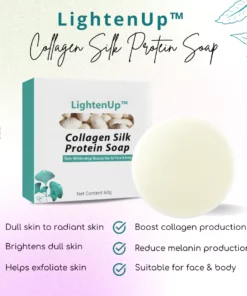 LightenUp™ Collagen Silk Protein Soap