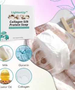 LightenUp™ Collagen Silk Protein Soap