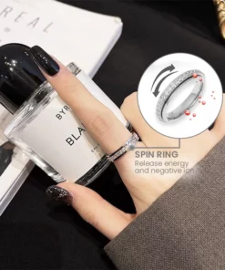 LucienPRO™ Thermogenic Moissanite Spinner Ring